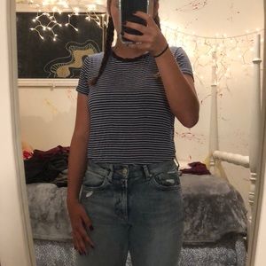 Striped Soft&Sexy tee.